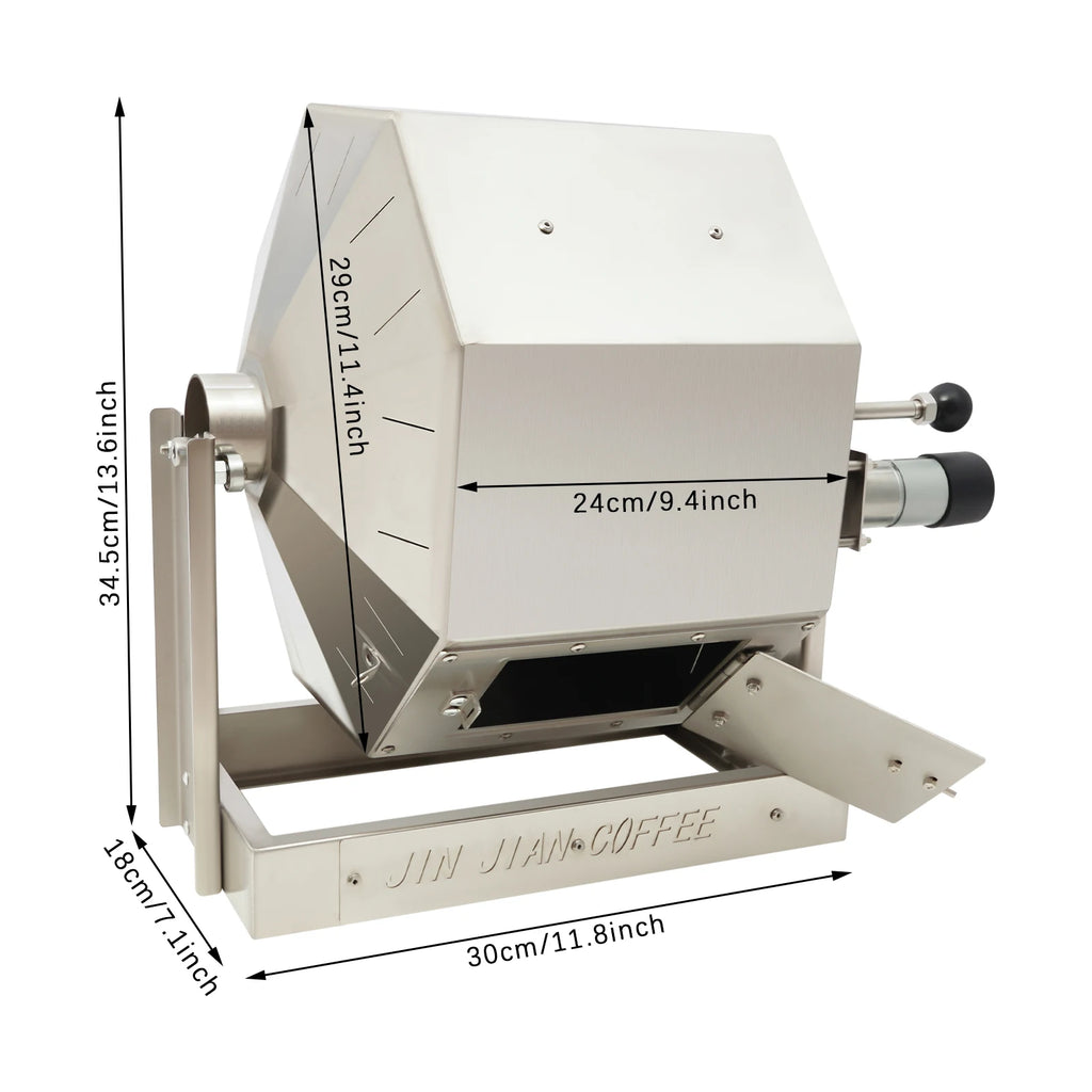3.83gal Electric Coffee Bean Roaster with Speed Controller