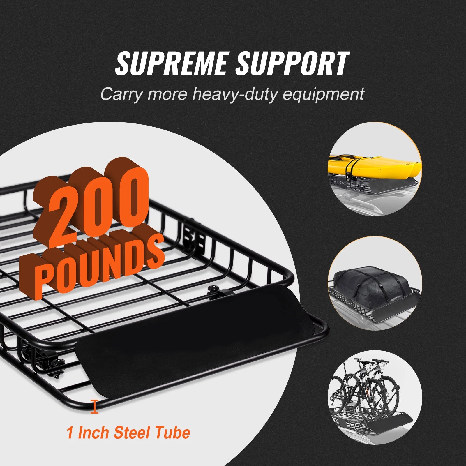 Roof Rack Cargo Basket  51"x36"x5"