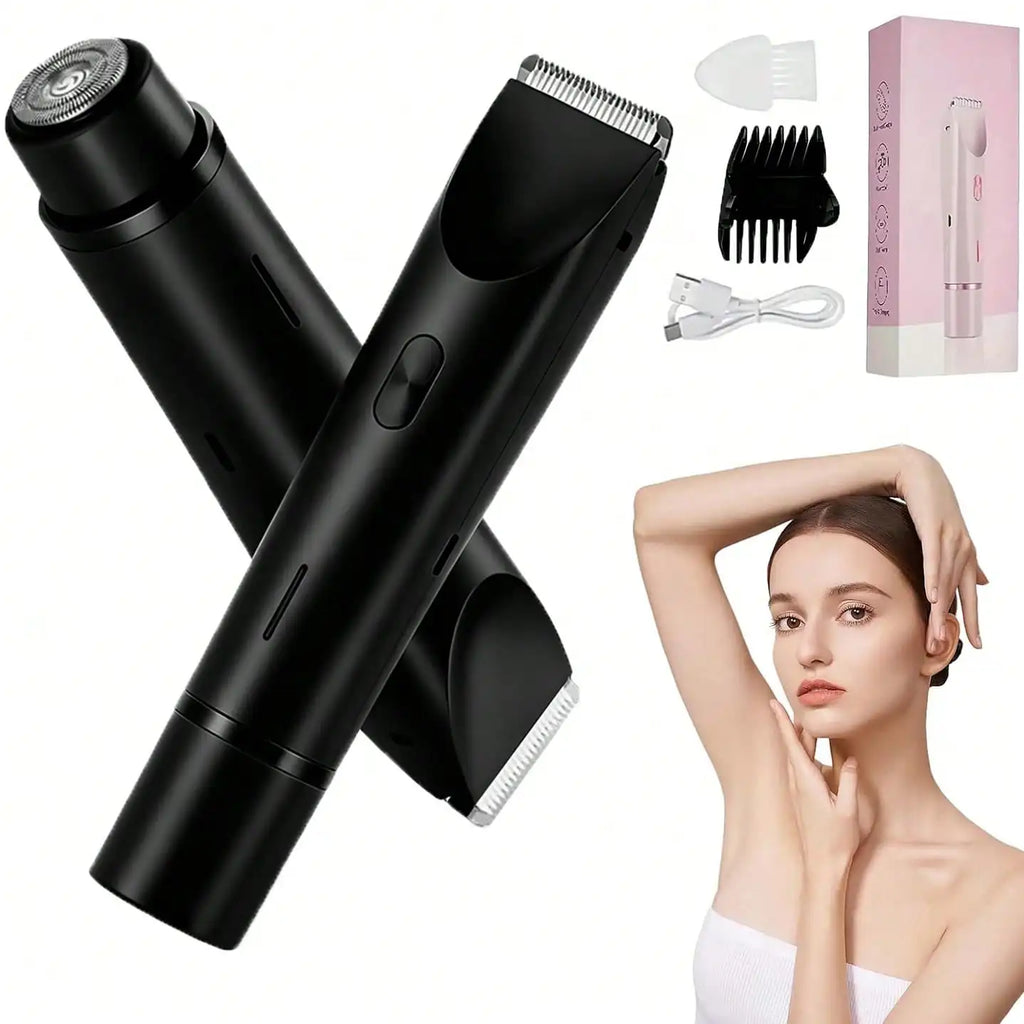 Womens Shaver Dual-Head Bikini Trimmer