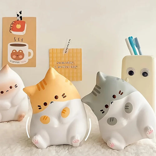 1PC Cute Cartoon Cat Squishy Toy