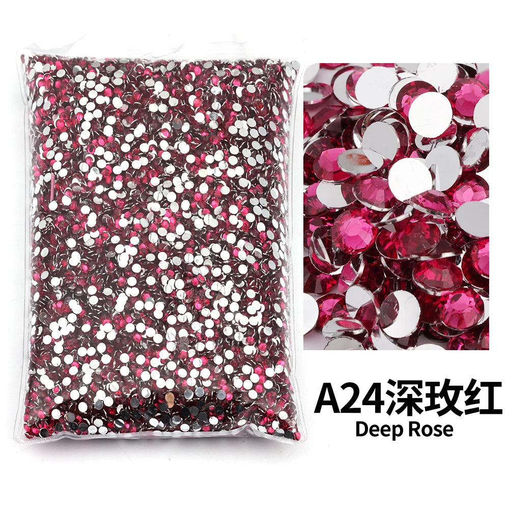 Big Package 2-6mm Resin Nail DIY Glitters