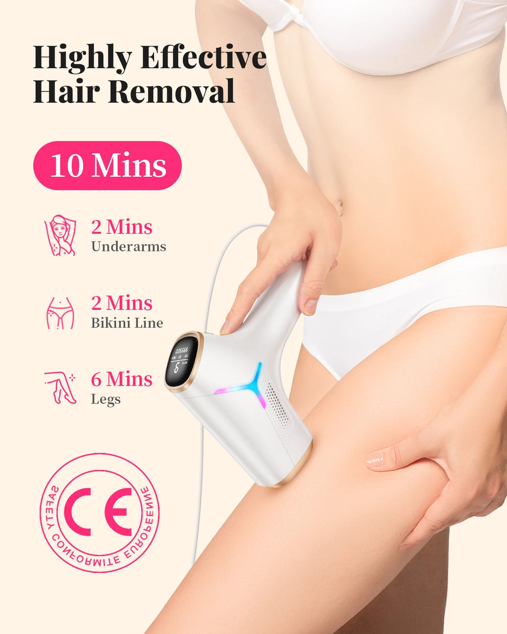 990000 Flashes Hair Removal for Women and Men IPL Hair Removal