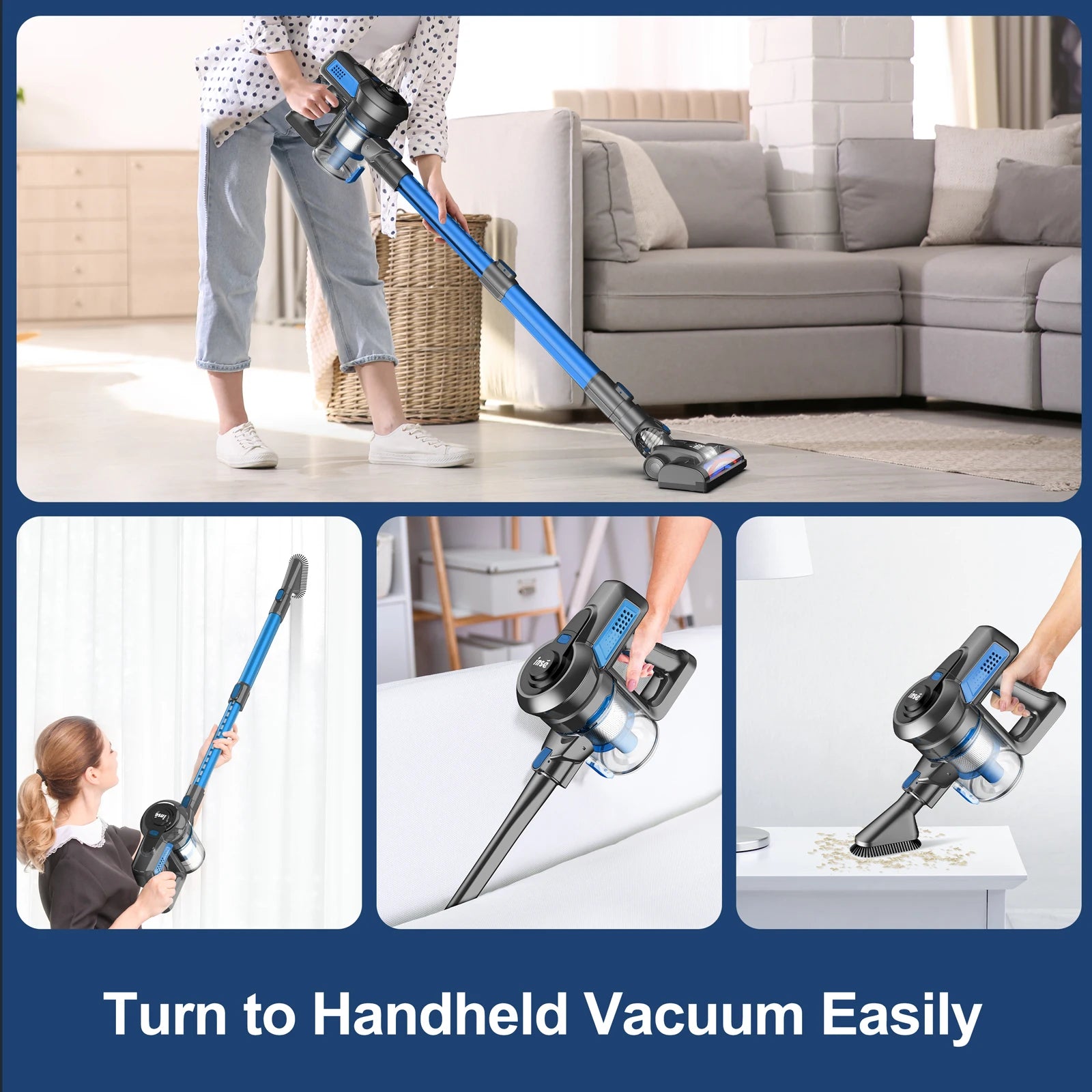 INSE N650 Cordless Vacuum Cleaner