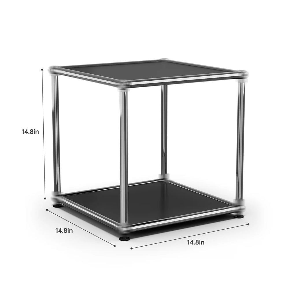 Modern Storage Cabinet Stainless Metal Organizer