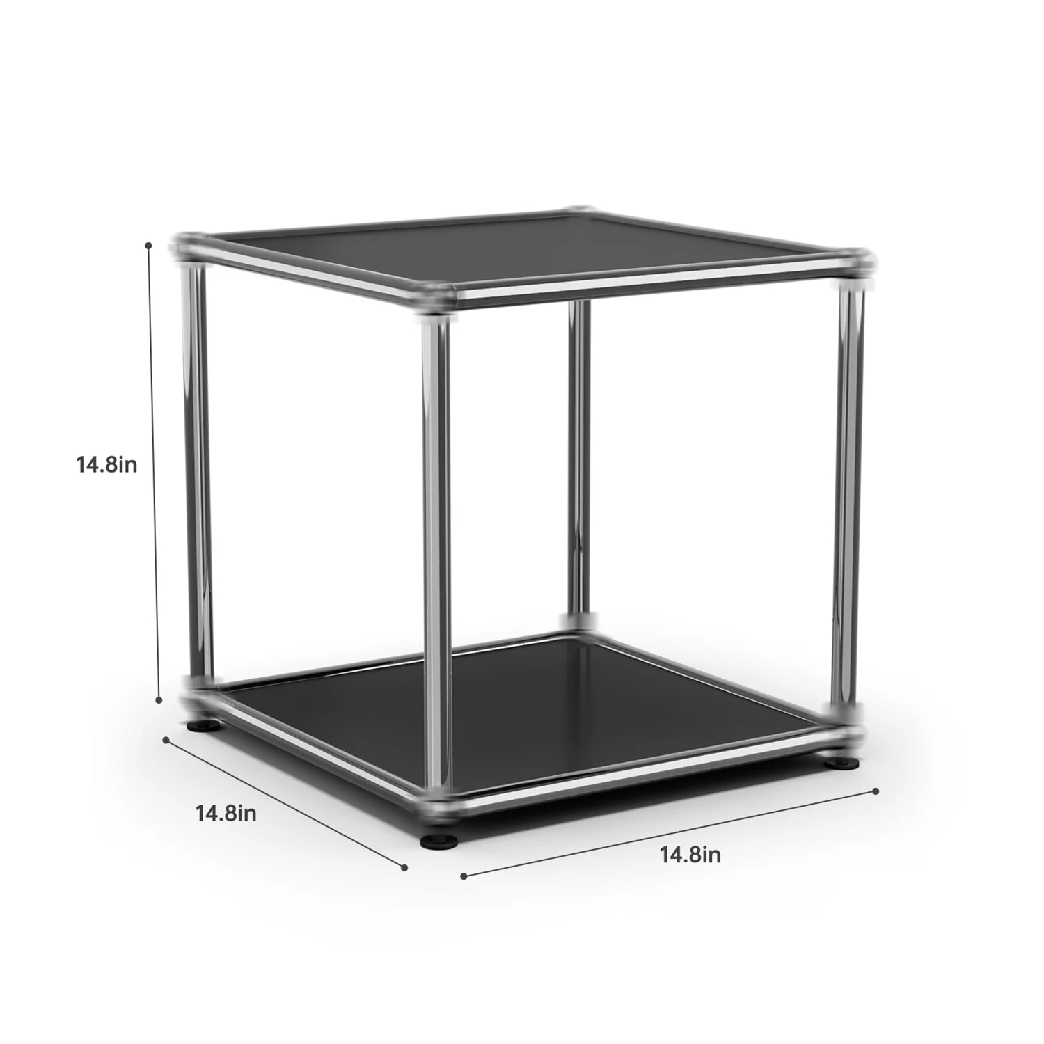 Modern Storage Cabinet Stainless Metal Organizer