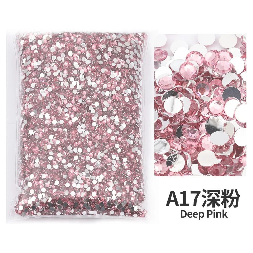 Big Package 2-6mm Resin Nail DIY Glitters