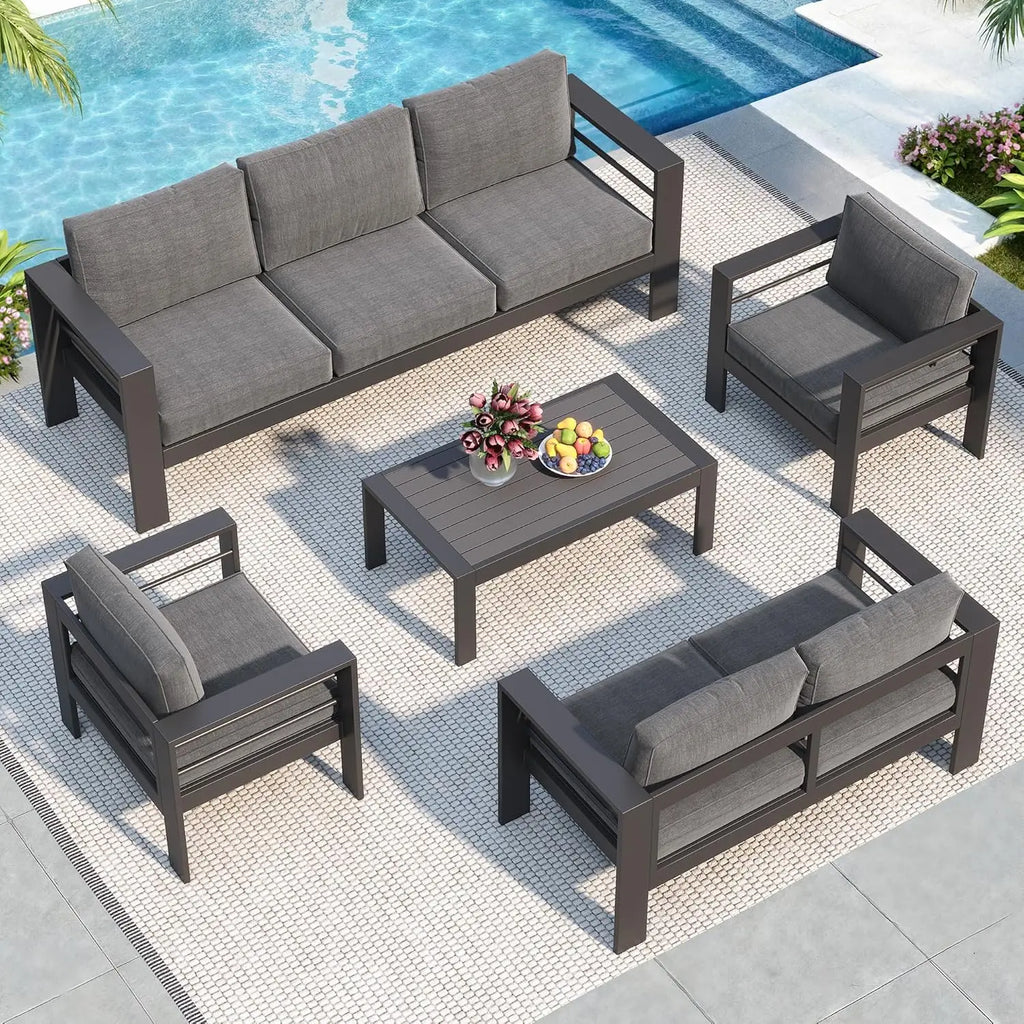 Aluminum Patio Furniture Set for All Weather