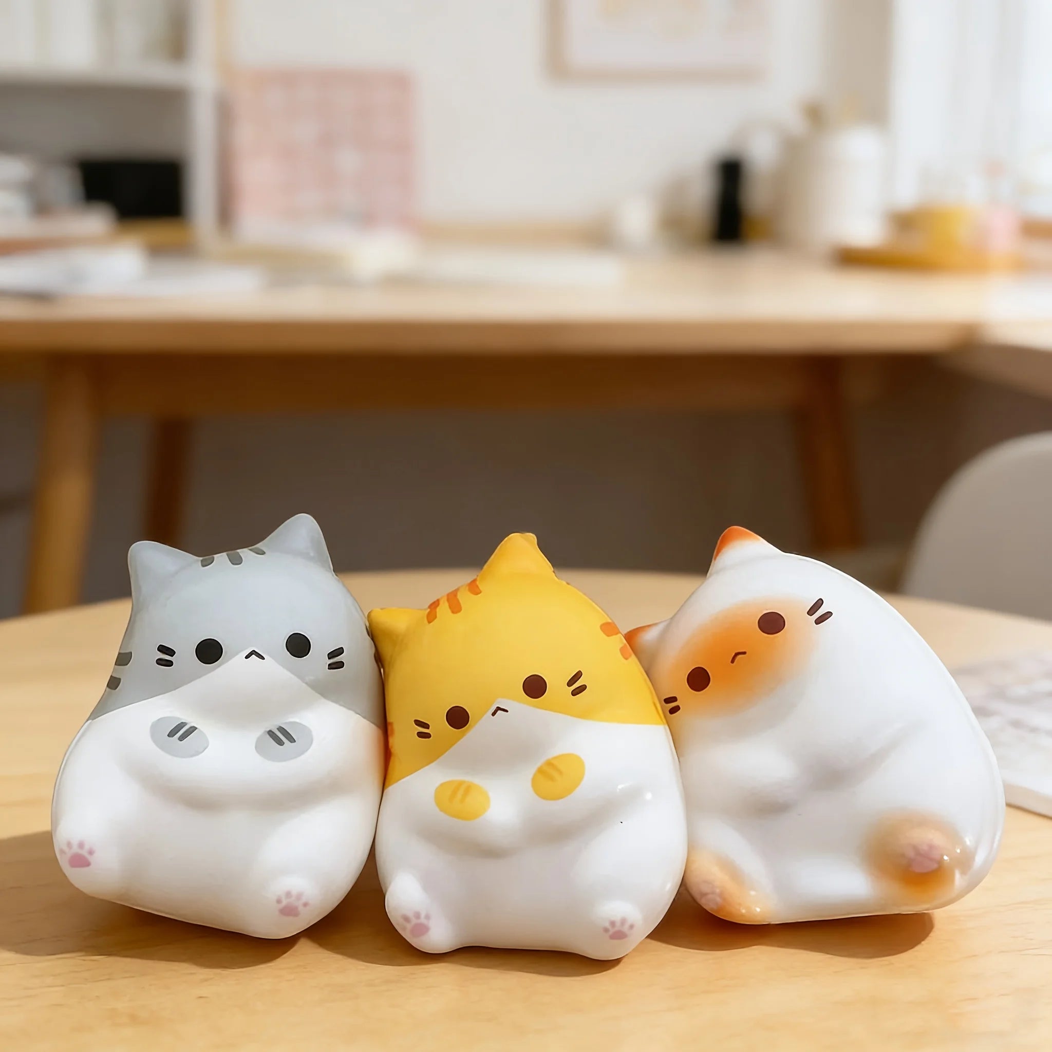 1PC Cute Cartoon Cat Squishy Toy
