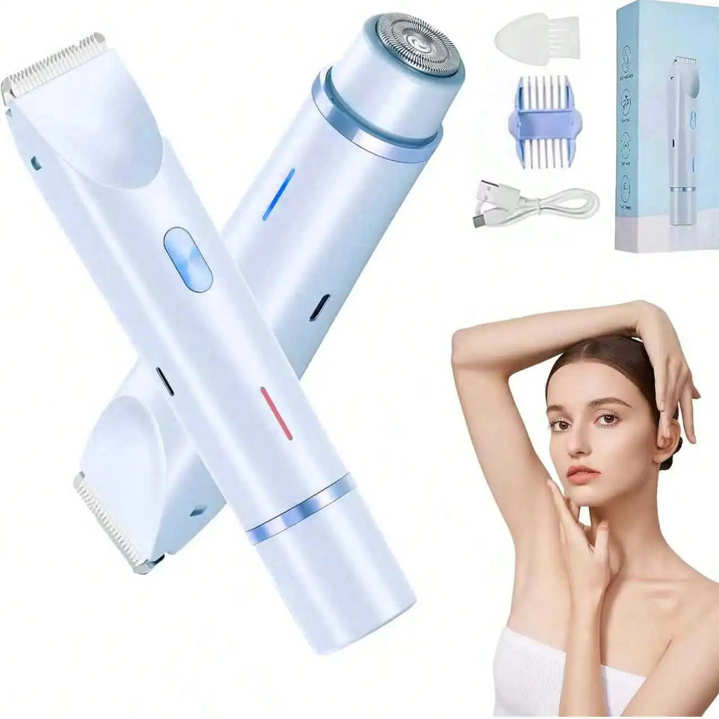 Womens Shaver Dual-Head Bikini Trimmer