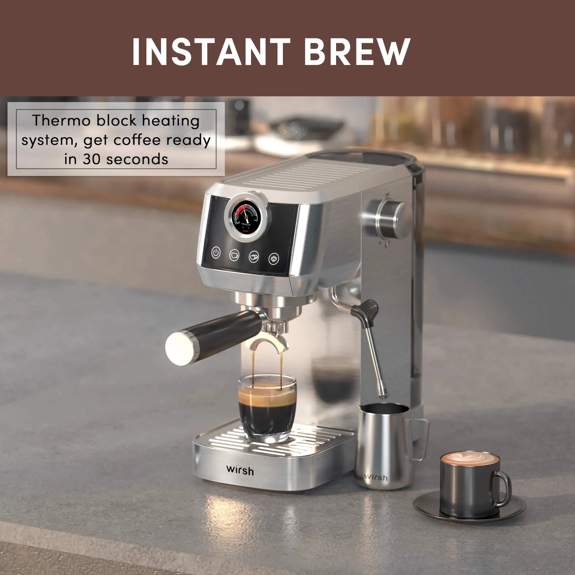 20 Bar Espresso Machine