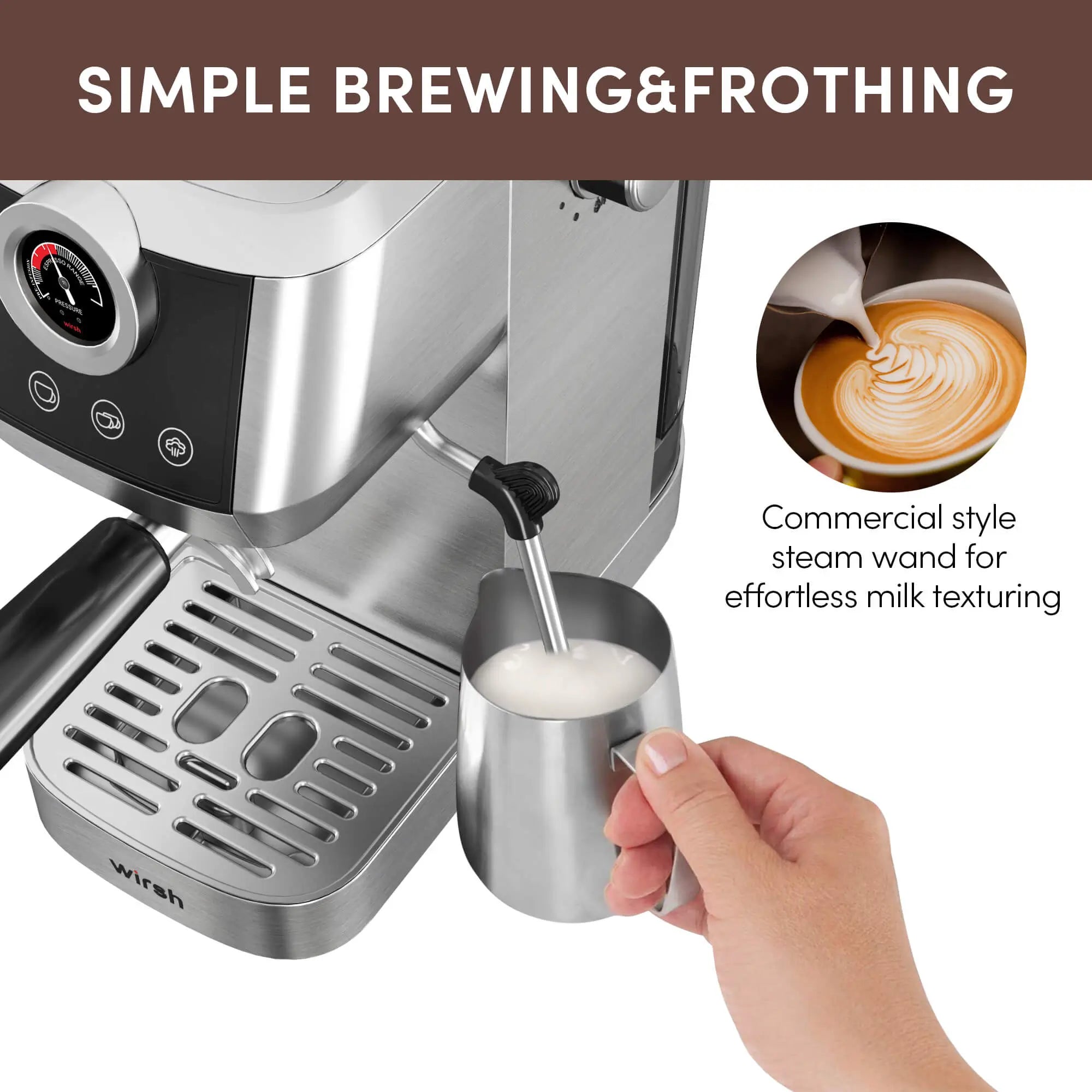 20 Bar Espresso Machine